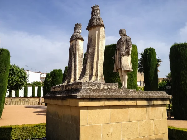 Alcazar de los reyes cristianos w Kordoba — Zdjęcie stockowe