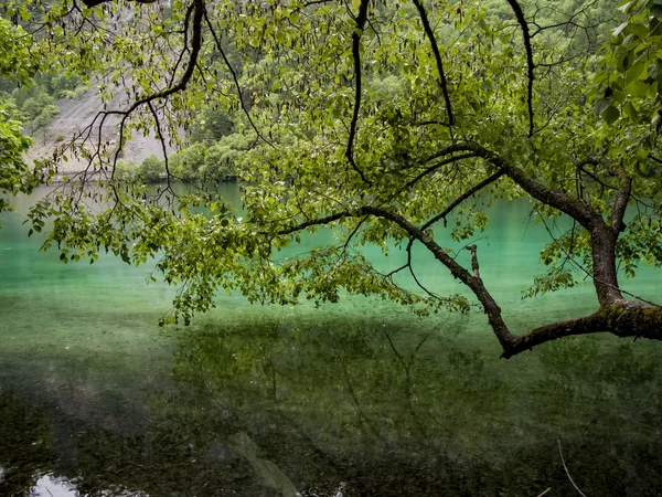 Jiuzhaigou Valley National park v Číně — Stock fotografie