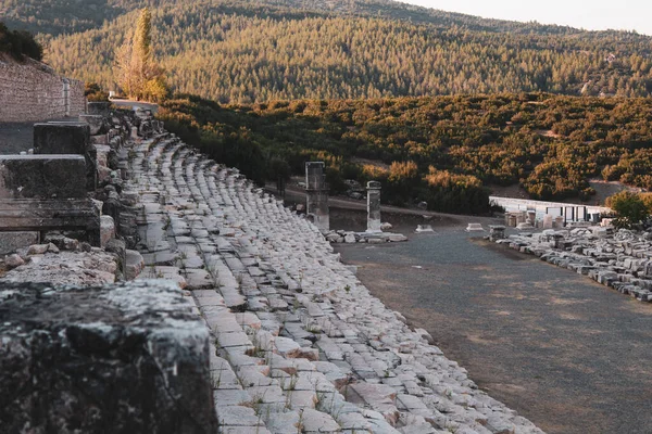 Golhisar Burdur Turkey October 2020 Ancient City Kibyra Medusa Mosaic — стоковое фото