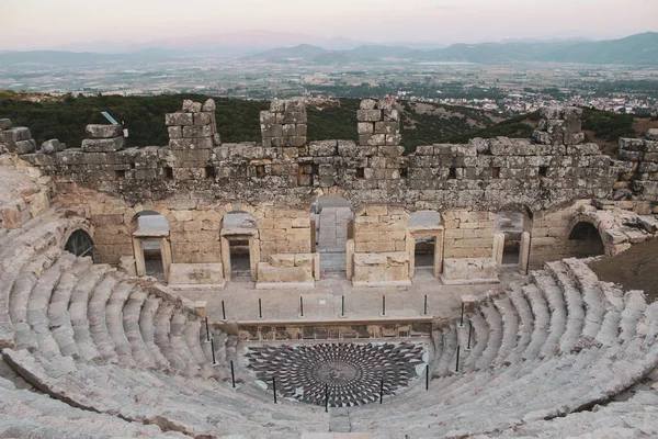 Golhisar Burdur Turquia Outubro 2020 Ancient City Kibyra Medusa Mosaic — Fotografia de Stock