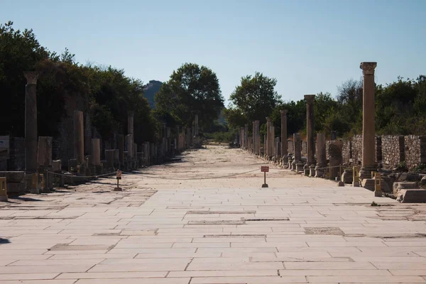 Izmir Selcuk Turecko Srpna 2021 Efezské Starověké Město Turecku — Stock fotografie