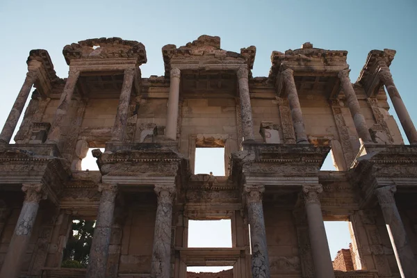 Izmir Selcuk Turkey May 2022 Ephesus Ancient City Turkey Library — Stock Photo, Image