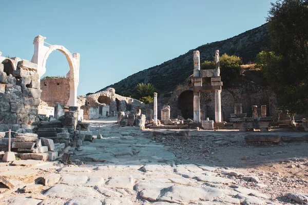 Σμύρνη Σέλτσουκ Τουρκία Μαΐου 2022 Αρχαία Πόλη Της Εφέσου Στην — Φωτογραφία Αρχείου