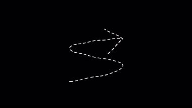 Ok el çizimi çizimi işaretleyici. Alfa kanallı Doodle ok göstergesi. Beyaz renkli ok.