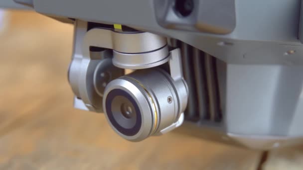 Fotocamera drone Calibrazione Gimbal nuova tecnologia — Video Stock