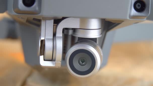 Drone Camera kalibreren Gimbal nieuwe technologie — Stockvideo
