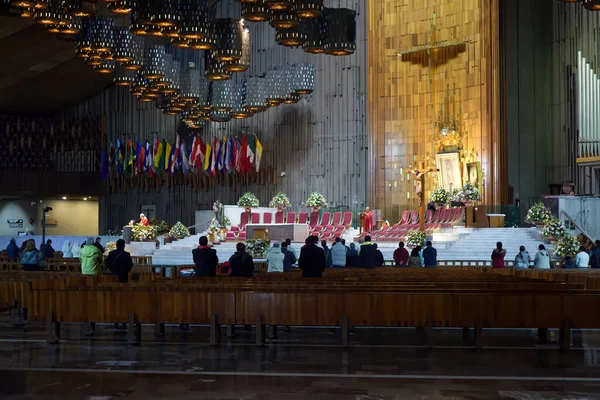 Mexico City Mexico October 2017 Basilica Our Lady Guadalupe — стокове фото