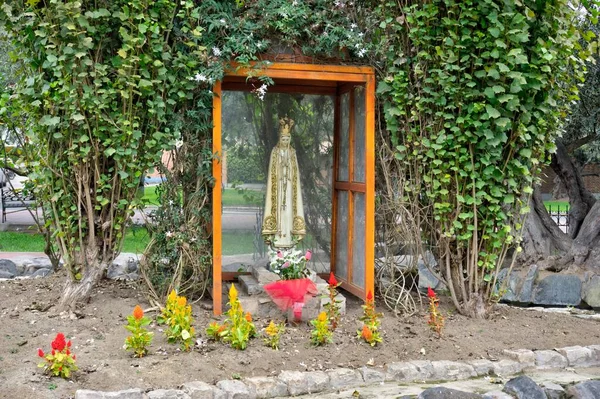 Lima Перу Серпня 2021 Shrine Our Lady Bosque Olivar Перекладається — стокове фото