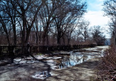 su birikintileri parça kare