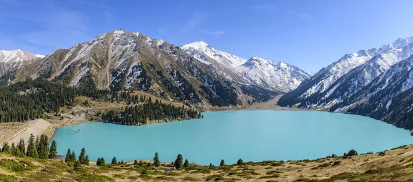 Big Almaty lake Royalty Free Stock Photos