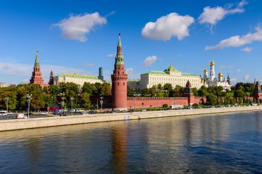 Moskova Kremlin ve Kremlin quay