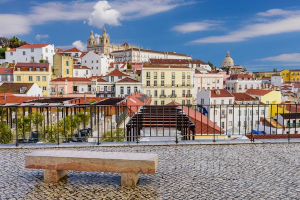 Cidade de Lisboa, distrito de Alfama — Fotografia de Stock