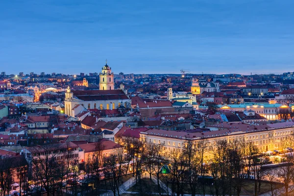 Schönes Stadtbild von Vilnius — Stockfoto