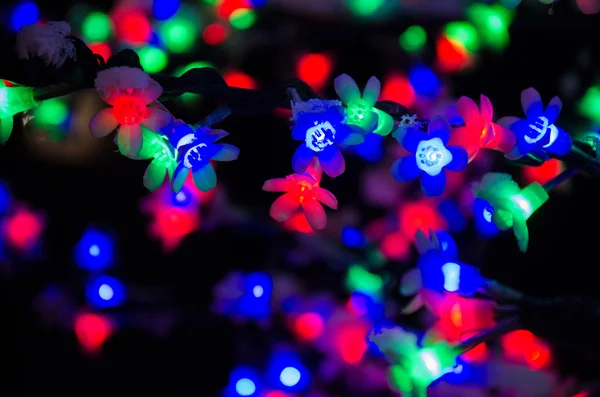 Colorful blurred lights background — Stock Photo, Image