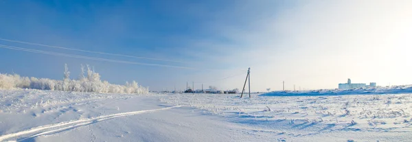 Paisagem inverno — Fotografia de Stock