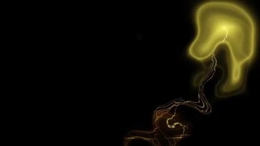 Dijital Hazırlama Elektrik Yıldırımı Enerjisi Arkaplanı