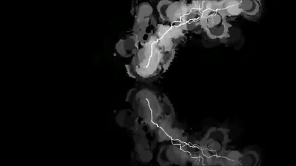 数码渲染高能量美丽的背景 — 图库视频影像
