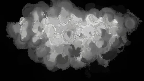 Digitale Illustration Abstrakter Hintergrund Schwarz Weiß — Stockfoto