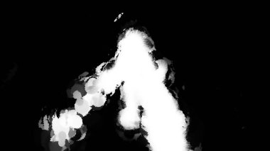 Dijital Görüntü Özeti Siyah ve Beyaz Arkaplan