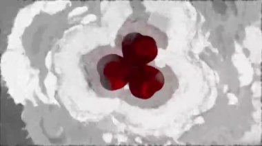 3B Hazırlama Romantik Kalpler Arkaplanı