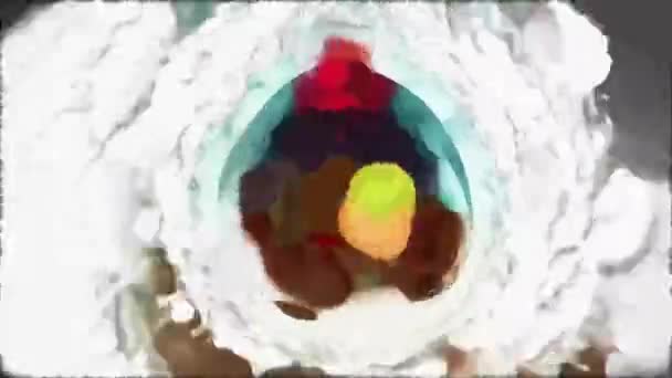 Noël Bauble Fête Contexte — Video