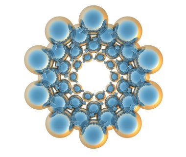 3B Hazırlama Noktası Baubles Arkaplanı