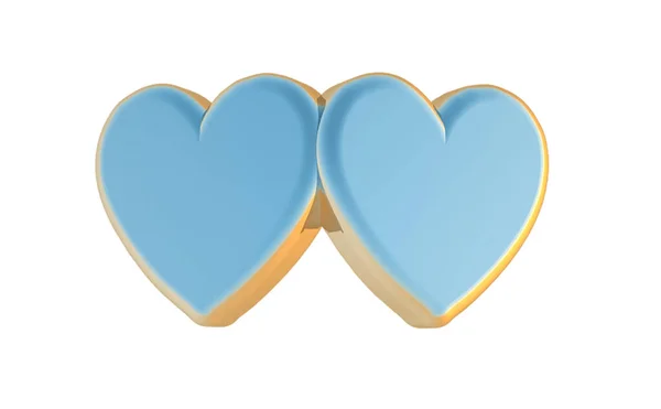 Rendering Romantic Heart Hintergrund — Stockfoto