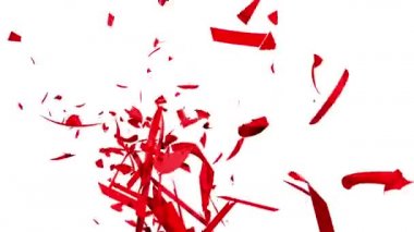 3 Boyutlu Kırılan Kalp Videosu