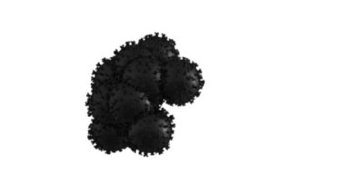 3D Hazırlama Corona Virüsü Covid-19 Salgını