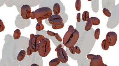 3 Boyutlu Kahve Fasulyeleri