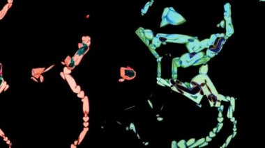 Dijital Hazırlama Asimetrik Izgara Yaratıcı Deseni