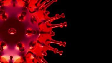 3D Hazırlama Corona Virüsü Covid-19 Salgını