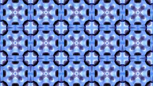 디지털 렌더링 Abstract Vibrant Tiles Background — 비디오