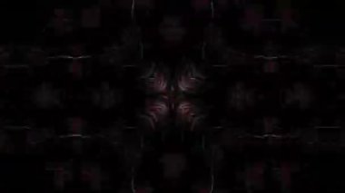 Dijital Yapılandırma Kılları Kaleydoskop Deseni