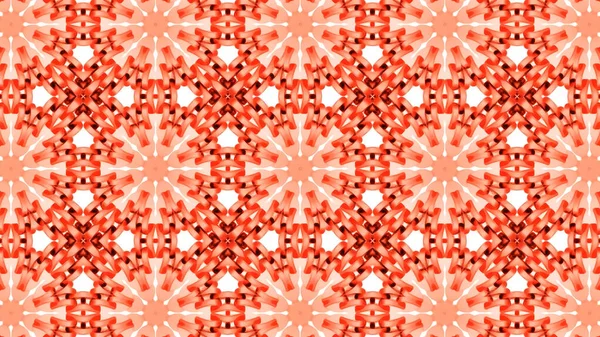 Digital Illustration Red Kaleidoscope Tiles Background — 스톡 사진