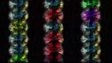 Dijital Hazırlama Soyut Dikey Vibrant Arkaplanı