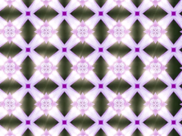 Digitális Illusztráció Kaleidoszkóp Kreatív Minta — Stock Fotó