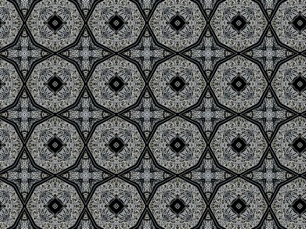 Digital Illustration Kaleidoscope Creative Pattern — Stock Photo, Image