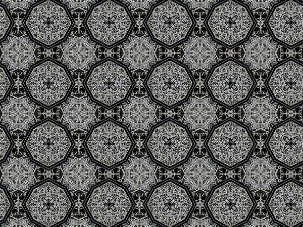 Digital Illustration Kaleidoscope Creative Pattern — Stock Photo, Image