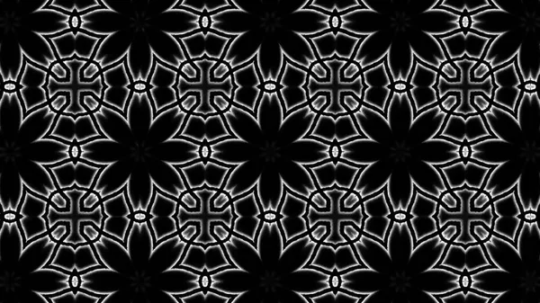 Digitale Illustration Kaleidoskop Kreativer Muster — Stockfoto