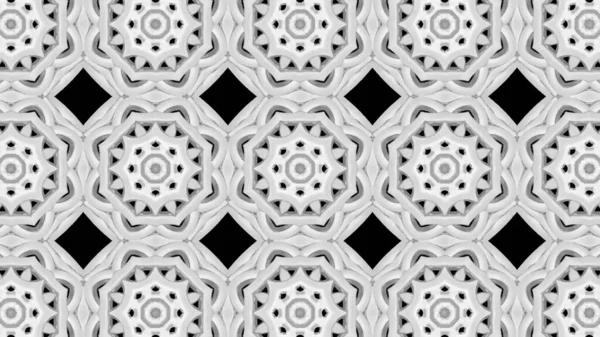 Digitale Illustration Kaleidoskop Kreativer Muster — Stockfoto