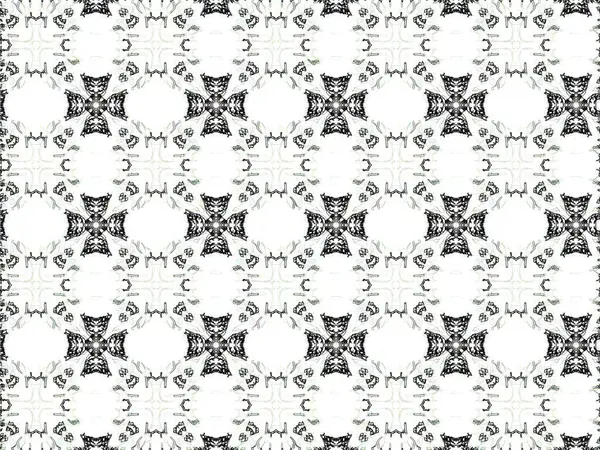 Digitale Illustration Kaleidoskop Kreativer Muster — Stockfoto