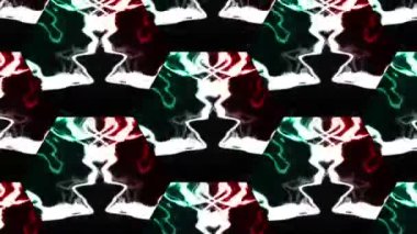 Dijital Rending Electric Lighting Altıgen Video