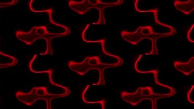 Dijital Rending Electric Lighting Altıgen Video