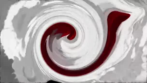 Digital Rendering Abstract Whirlpool Background — Stock Video