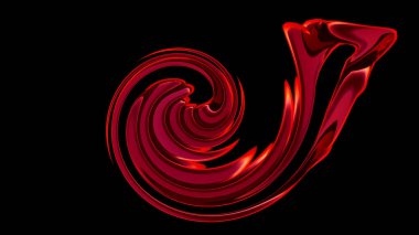 Dijital Hazırlama Soyut Girdap Arkaplanı