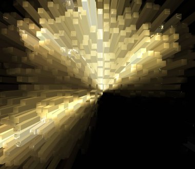 Dijital Hazırlama Enerji Işıkları Elektrik Arkaplanı