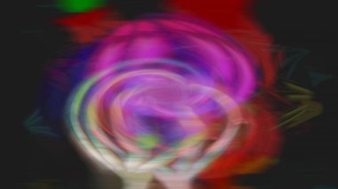 Dijital Resimlendirme Yumuşak Vibrant Soyut Arkaplan