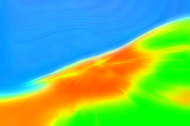 Dijital Resimlendirme Yumuşak Vibrant Soyut Arkaplan