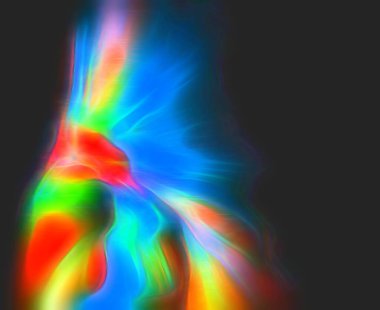 Dijital Resimlendirme Yumuşak Vibrant Soyut Arkaplan